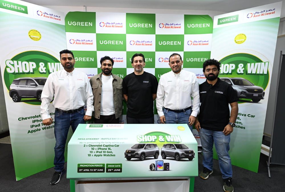 Ugreen and Assr Al Jawal Host Exciting Reseller Raffle Draw and Award Ceremony